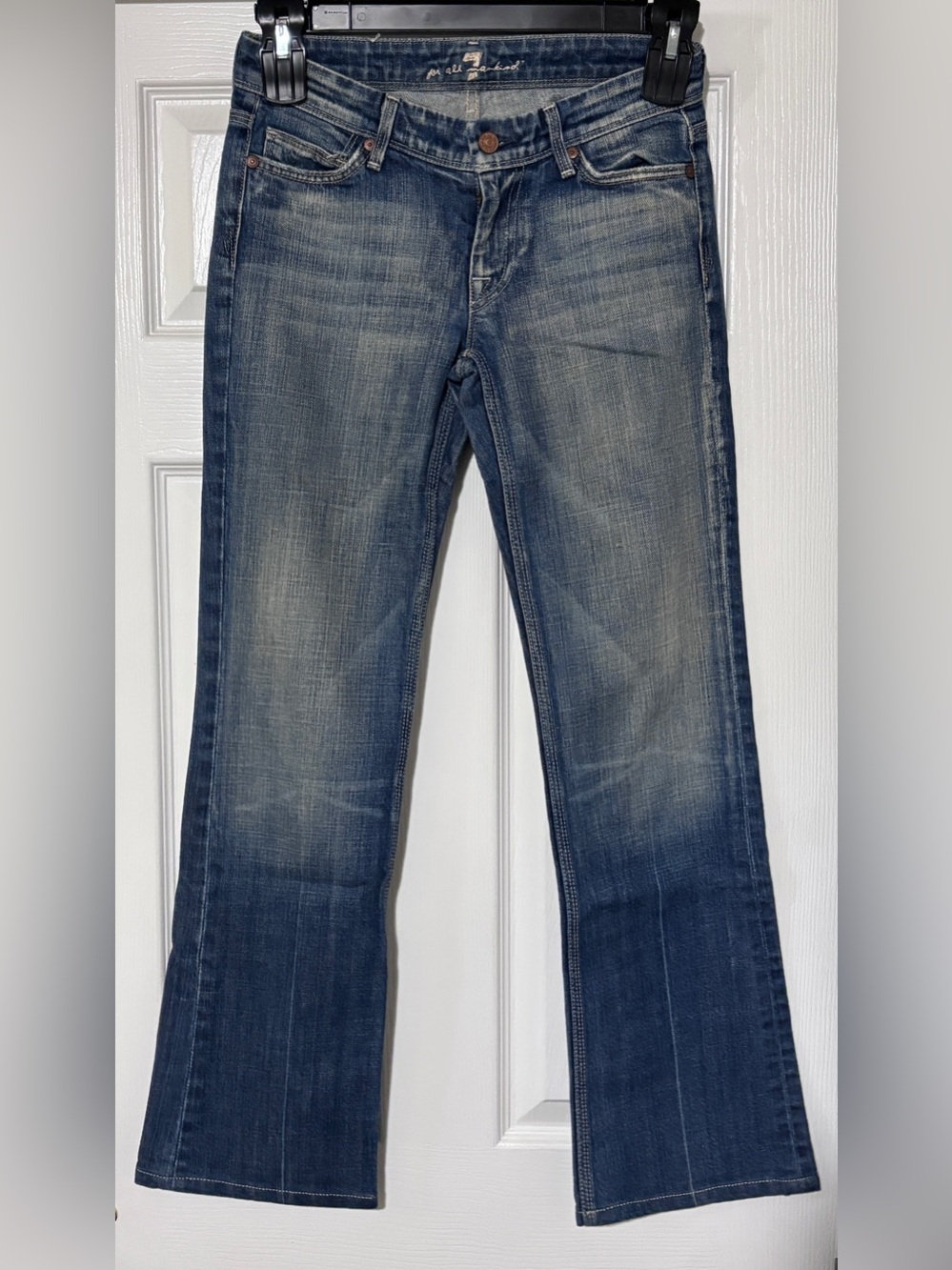 7 For All Mankind Flynt Bootcut Jeans Women’s Blue Medium Wash Size 25